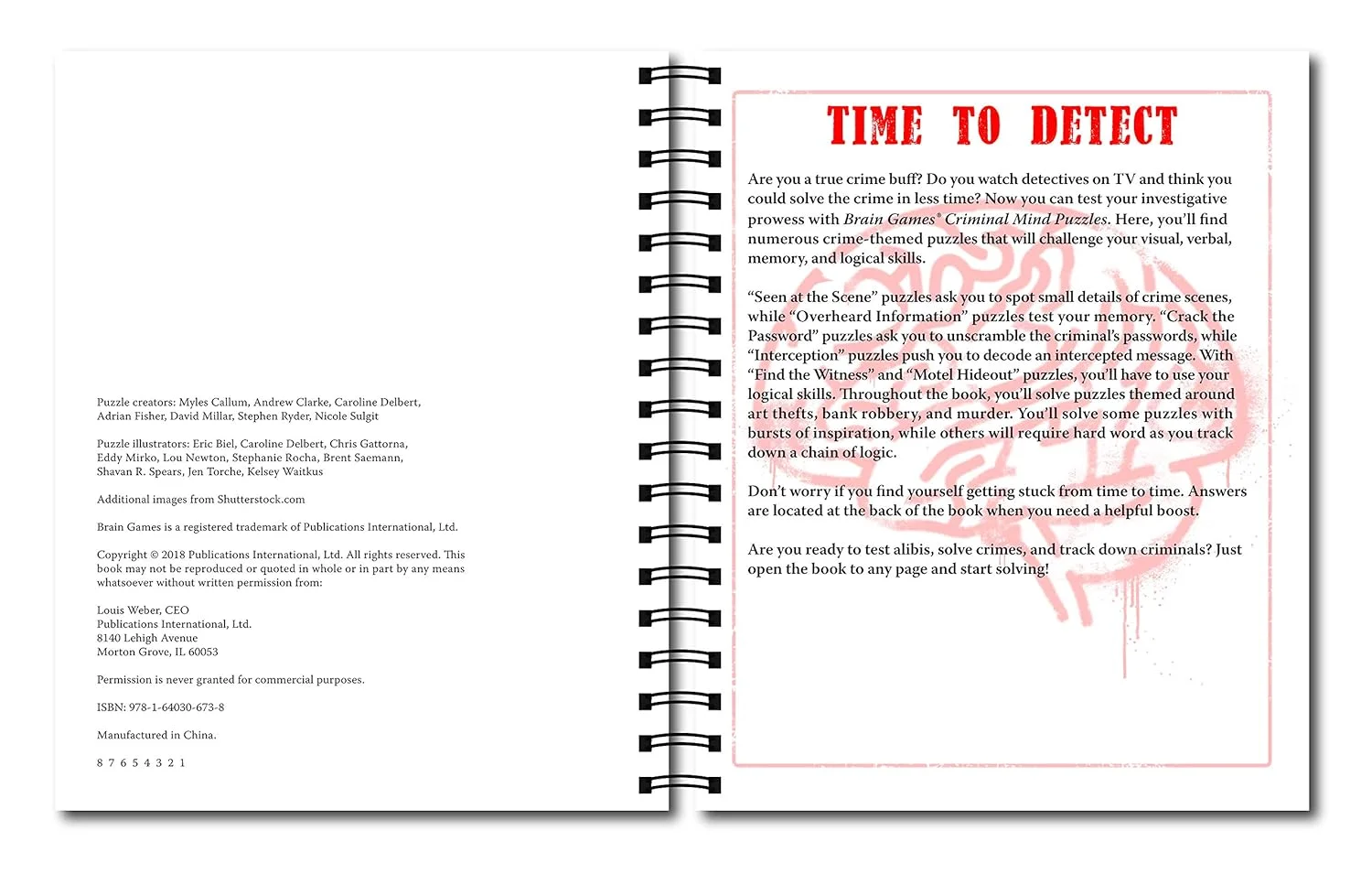 بازی های فکری - پازل های ذهن جنایتکار: جمع آوری سرنخ ها و حل پرونده ها