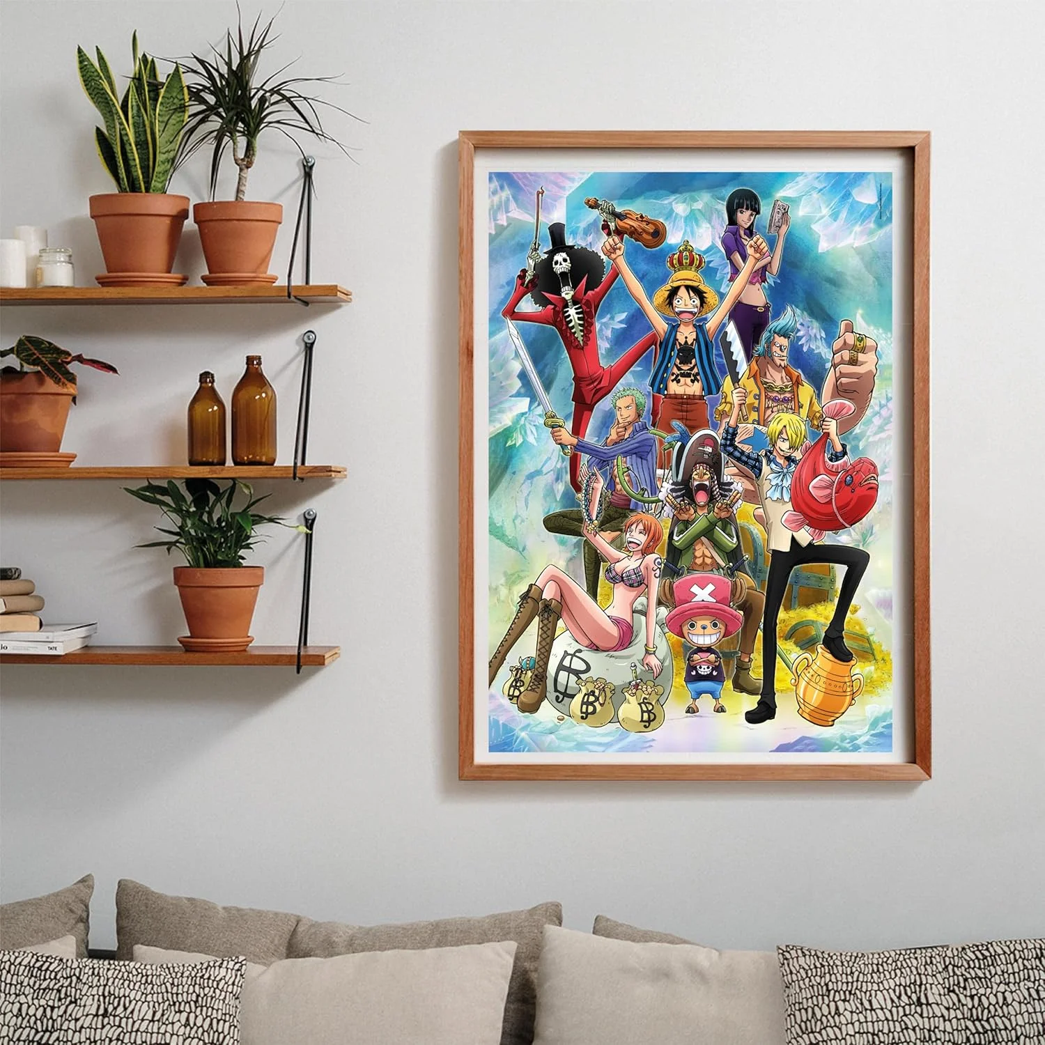 پازل 1000 تکه کلمنتونی وان پیس همراه با پوستر - بازی فکری برای طرفداران مانگا و انیمه - برای بزرگسالان و کودکان از 9 سال، 39920 پازل 1000 تکه کلمنتونی وان پیس همراه با پوستر - بازی فکری برای طرفداران مانگا و انیمه - برای بزرگسالان و کودکان از 9 سال، 39920