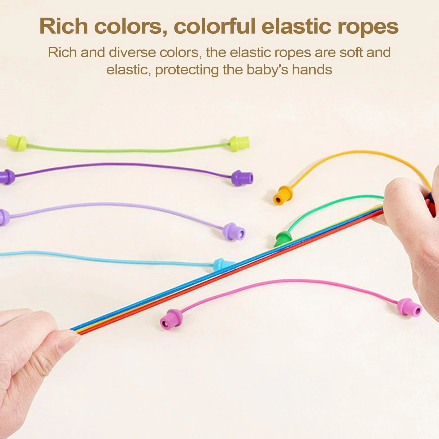 بازی پازل طناب، اسباب بازی چالش گره گشایی، 8.74 اینچ، فعالیت تخته استراتژی، سازنده مهارت بندبازی آموزشی، معمای فکری برای کودکان، بزرگسالان و خانواده ها، سرگرمی تعاملی برای تمام سنین