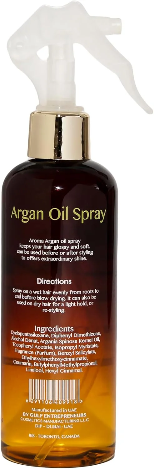 اسپری مو آرگان آروما 250 میلی لیتر