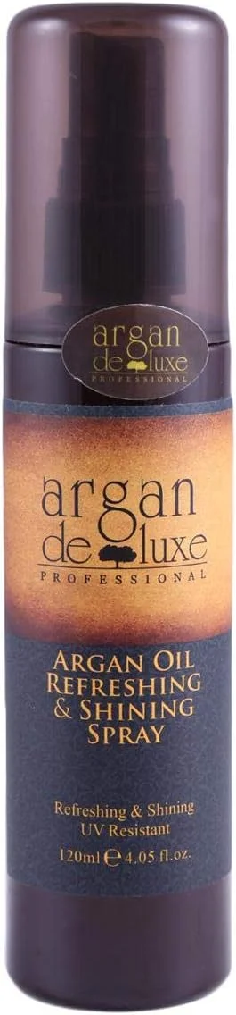 اسپری روغن آرگان دلوکس طراوت بخش و درخشان کننده، 120 میلی لیتر