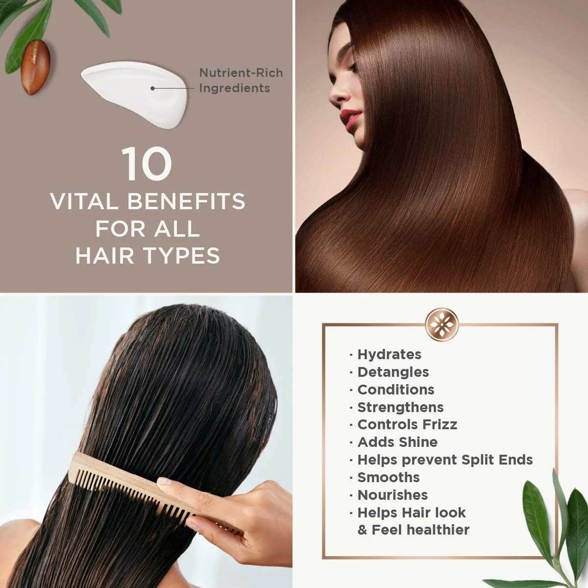 اسپری موی 10 در 1 آرگان مجیک، درمان و حالت دهنده چند منظوره، مناسب انواع مو | ساخت آمریکا | فاقد پارابن | بدون تست حیوانی (236 میلی لیتر) اسپری موی 10 در 1 آرگان مجیک، درمان و حالت دهنده چند منظوره، مناسب انواع مو | ساخت آمریکا | فاقد پارابن | بدون تست حیوانی (236 میلی لیتر)