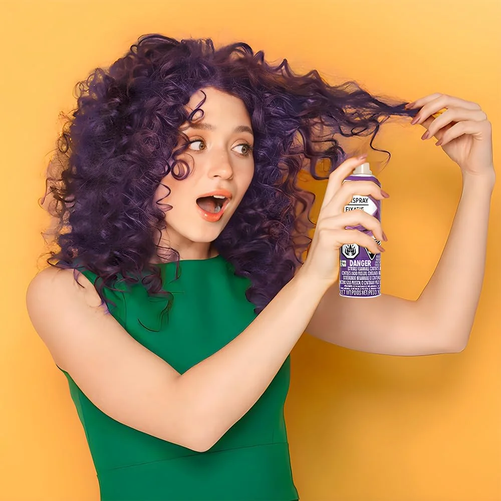 اسپری موی بنفش ضد حساسیت ام اسکن - 3 اونس - لوازم جانبی عالی برای مهمانی، 1 عدد