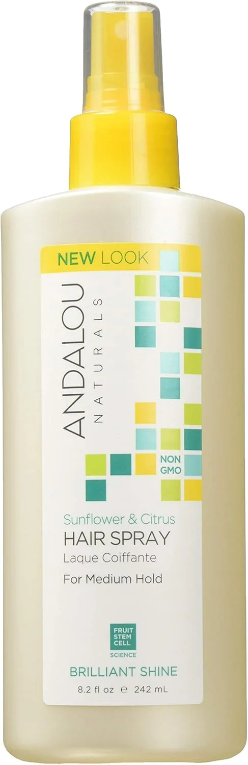 اسپری مو با نگهدارنده متوسط آندالو نچرالز، آفتابگردان و مرکبات - 242 میلی لیتر