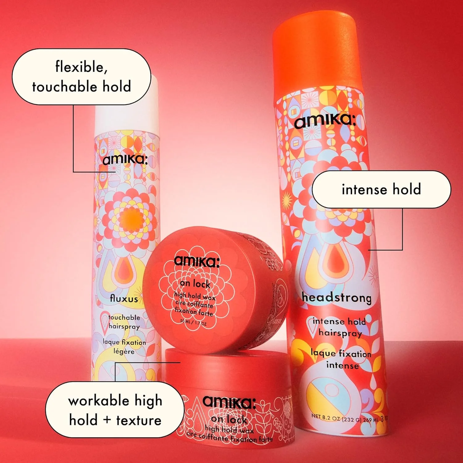 اسپری موی قوی و نگهدارنده آمیکا هد استرانگ، 74 میلی لیتر