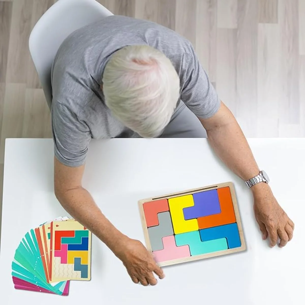 بهترین فعالیت ها برای سالمندان مبتلا به زوال عقل، پازل های چوبی، بازی های حافظه و هدایای شناختی برای سالمندان، جذاب، بادوام، پازل های فکری سرگرم کننده برای زوال عقل بهترین فعالیت ها برای سالمندان مبتلا به زوال عقل، پازل های چوبی، بازی های حافظه و هدایای شناختی برای سالمندان، جذاب، بادوام، پازل های فکری سرگرم کننده برای زوال عقل