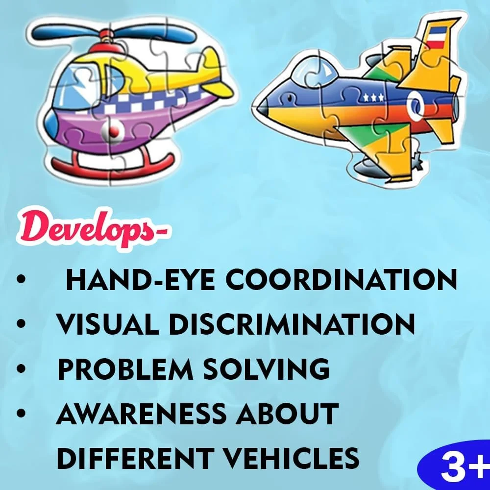 پازل 8 تکه خلاقانه، اره منبت کاری اره مویی آموزشی، بازی اسباب بازی سرگرم کننده با یادگیری، پازل حمل و نقل هوایی هدیه تولد، دانش حمل و نقل هوایی (هواپیمای جنگنده، بالن هوای گرم، هلیکوپتر) 3 سال به بالا پازل 8 تکه خلاقانه، اره منبت کاری اره مویی آموزشی، بازی اسباب بازی سرگرم کننده با یادگیری، پازل حمل و نقل هوایی هدیه تولد، دانش حمل و نقل هوایی (هواپیمای جنگنده، بالن هوای گرم، هلیکوپتر) 3 سال به بالا