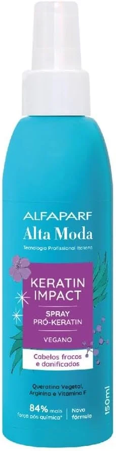 اسپری مو کراتینه بدون نیاز به آبکشی آلتا مودا مناسب موهای ضعیف و آسیب دیده، 150 میلی لیتر