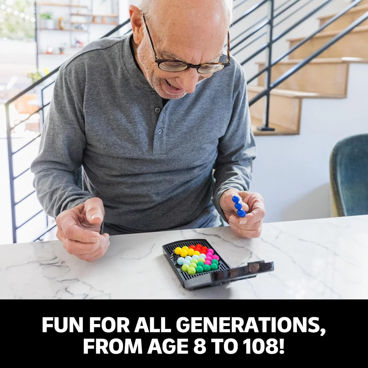 بازی پازل نابغه کانودل Educational Insights، هدیه جوراب ساق بلند برای بزرگسالان، نوجوانان و کودکان، سه بعدی با بیش از 200 چالش، 8 سال به بالا بازی پازل نابغه کانودل Educational Insights، هدیه جوراب ساق بلند برای بزرگسالان، نوجوانان و کودکان، سه بعدی با بیش از 200 چالش، 8 سال به بالا