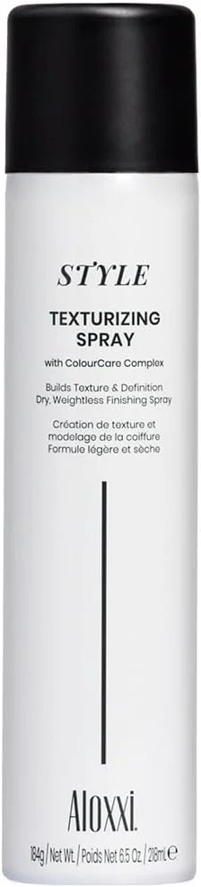 اسپری بافت دهنده سبک ALOXXI برای مدل های موی پریشان با محافظت از رنگ در برابر اشعه ماوراء بنفش، 192 میلی لیتر اسپری بافت دهنده سبک ALOXXI برای مدل های موی پریشان با محافظت از رنگ در برابر اشعه ماوراء بنفش، 192 میلی لیتر