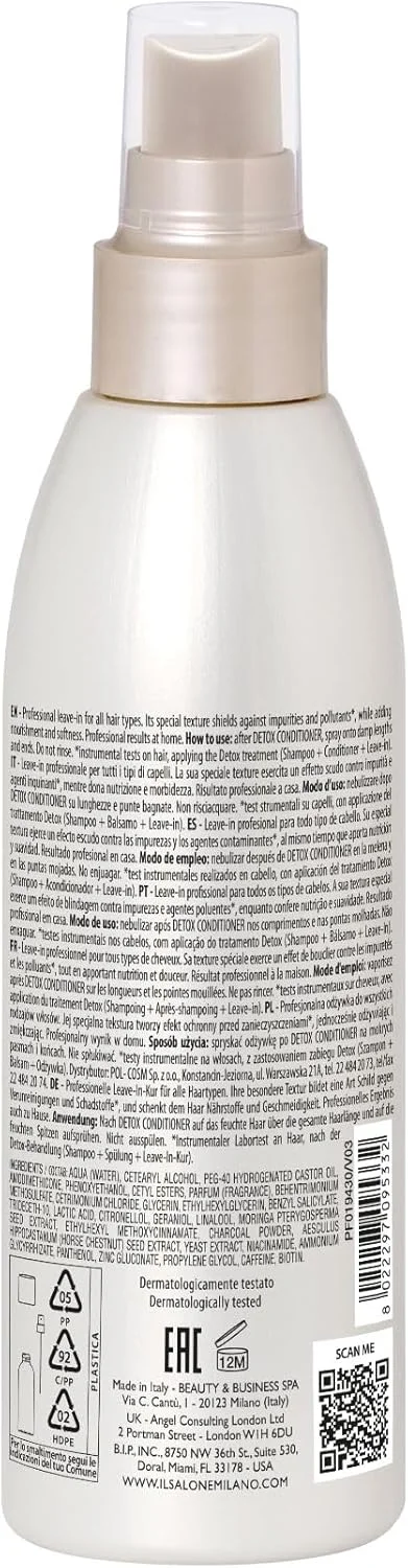 اسپری سم زدای مو بدون نیاز به آبکشی آلفاپرف Il Salone Detox حجم 200 میلی لیتر اسپری سم زدای مو بدون نیاز به آبکشی آلفاپرف Il Salone Detox حجم 200 میلی لیتر