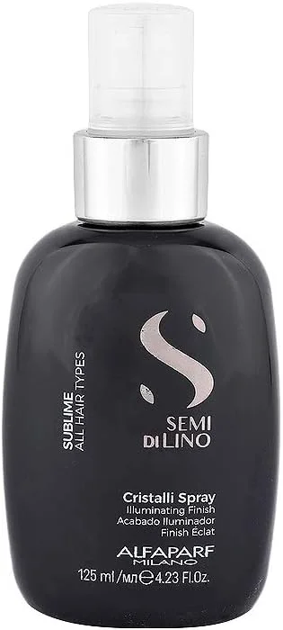 اسپری درخشان کننده مو آلفاپرف میلانو سمی دی لینو Sublime Cristalli حجم 125 میلی لیتر