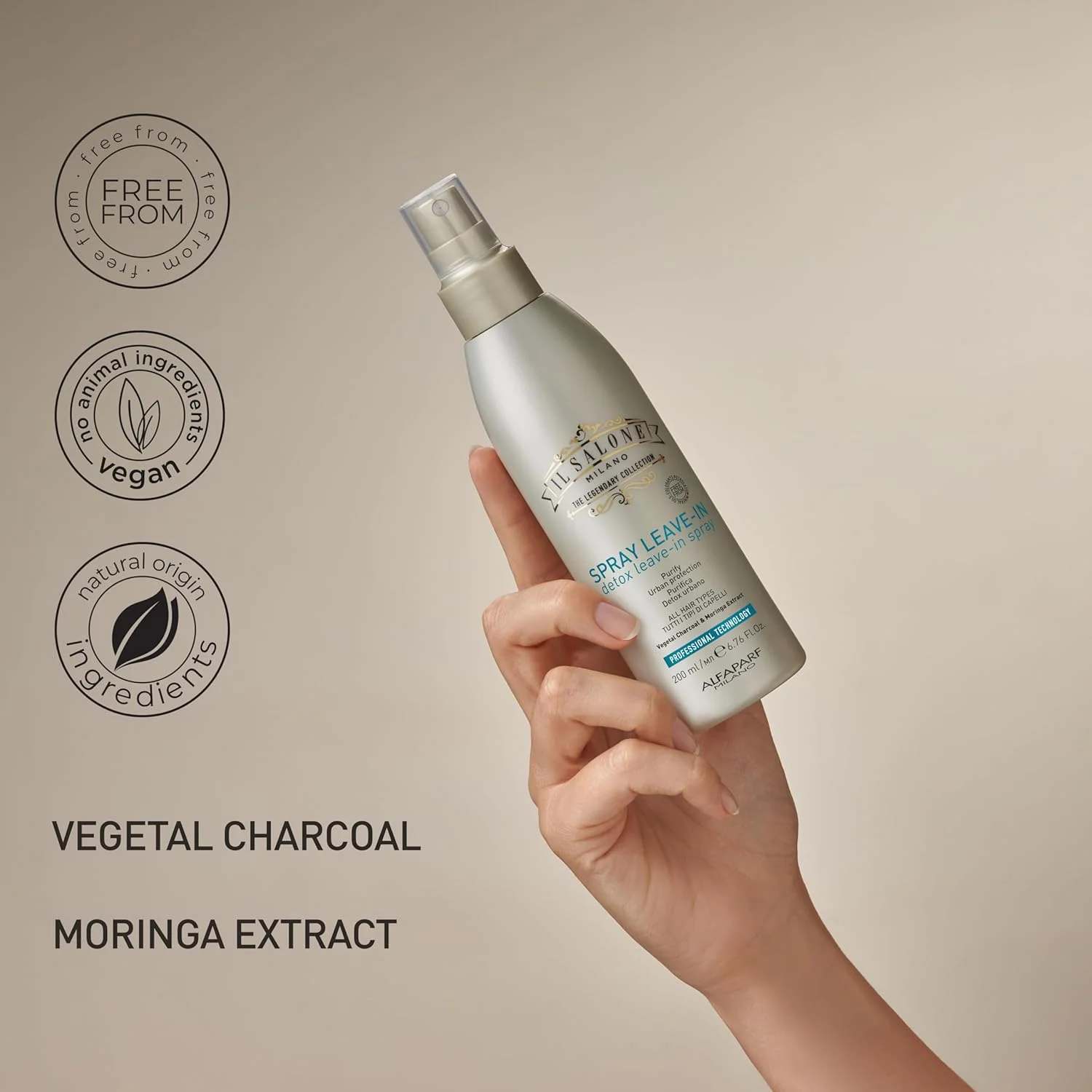 اسپری سم زدای مو بدون نیاز به آبکشی آلفاپرف Il Salone Detox حجم 200 میلی لیتر اسپری سم زدای مو بدون نیاز به آبکشی آلفاپرف Il Salone Detox حجم 200 میلی لیتر