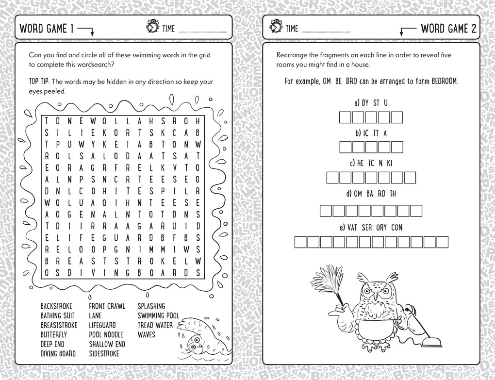 بازی های کلمه ای برای بچه های باهوش بازی های کلمه ای برای بچه های باهوش