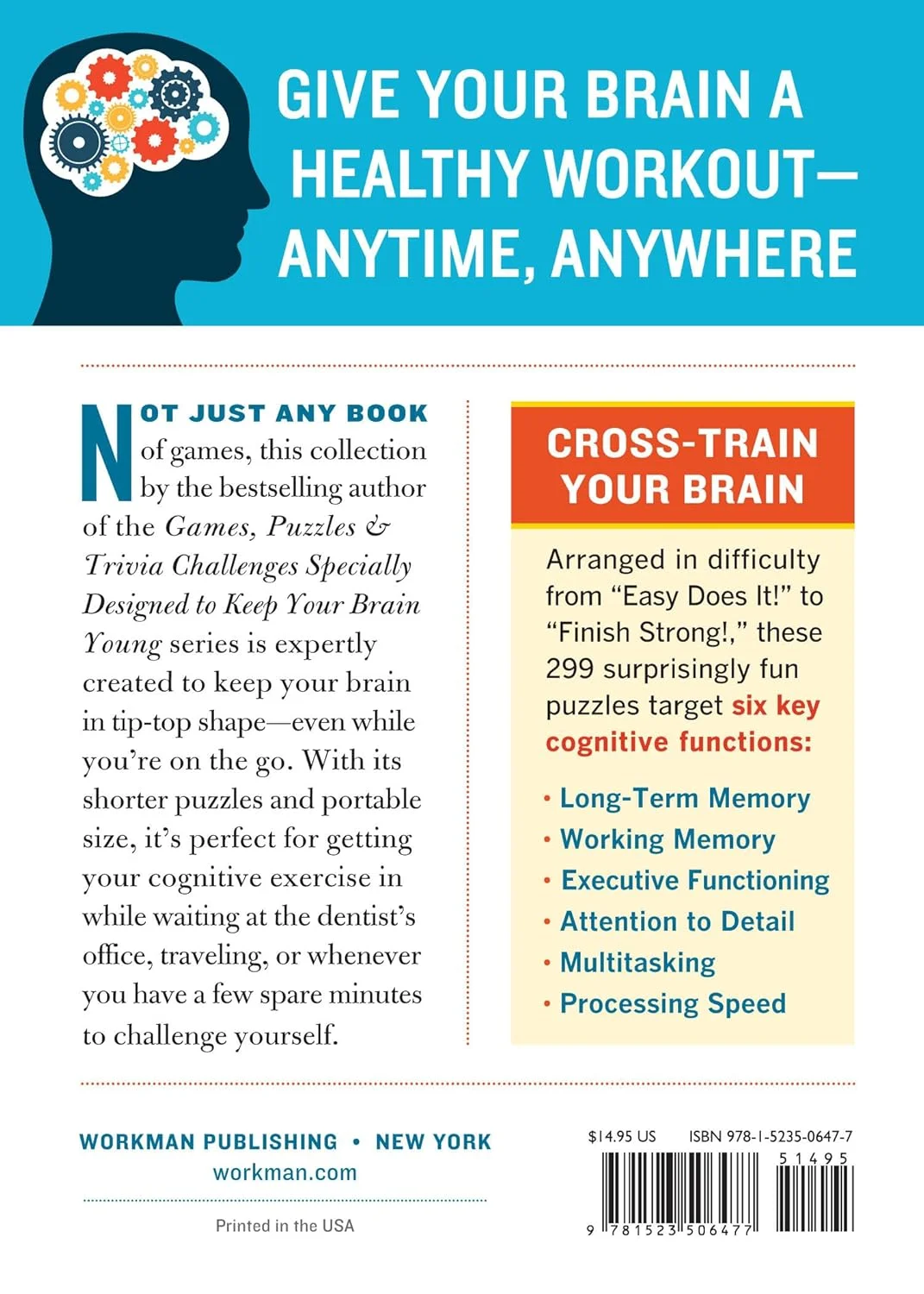 ۲۹۹ بازی و پازل همراه برای جوان نگه داشتن مغز شما: دقایقی در روز برای تناسب اندام ذهنی