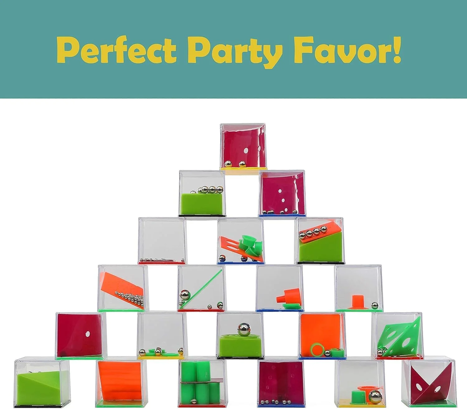 جعبه های پازل مینی فیجت، 24 قطعه پازل های فکری سه بعدی متنوع، بازی های فکری برای کودکان و بزرگسالان، اسباب بازی ضد استرس و اضطراب، چالش های بازی تعادلی، بازی هزارتوی فکری جعبه های پازل مینی فیجت، 24 قطعه پازل های فکری سه بعدی متنوع، بازی های فکری برای کودکان و بزرگسالان، اسباب بازی ضد استرس و اضطراب، چالش های بازی تعادلی، بازی هزارتوی فکری