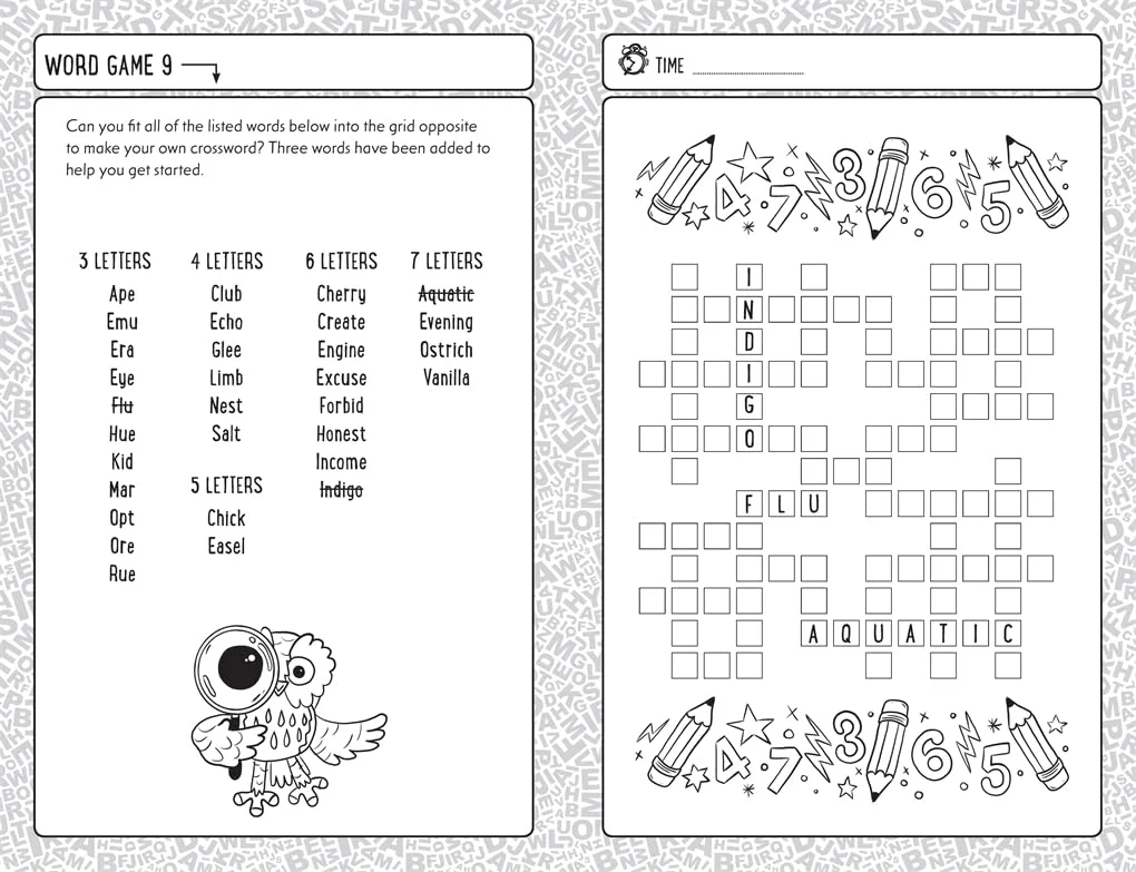 بازی های کلمه ای برای بچه های باهوش بازی های کلمه ای برای بچه های باهوش