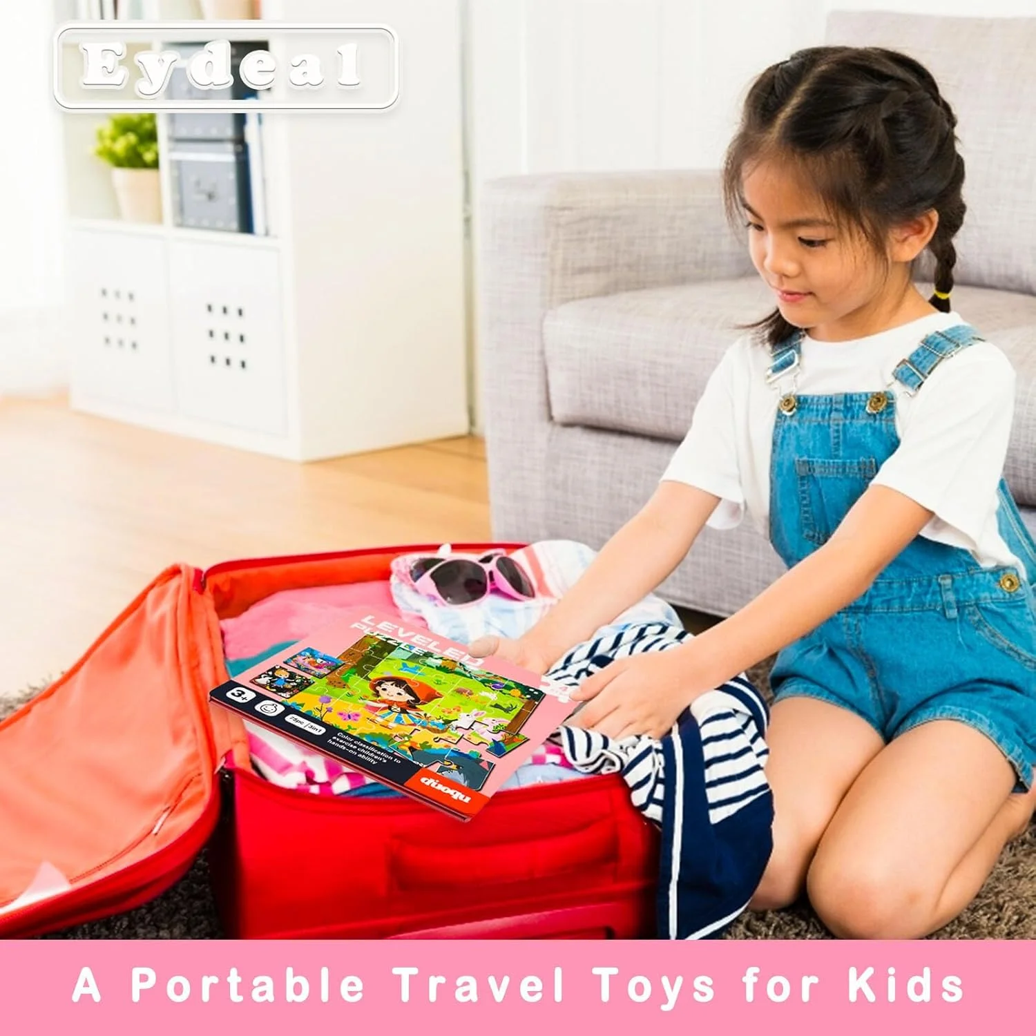 پازل های مغناطیسی Eydeal، اسباب بازی های مسافرتی برای کودکان 3، 4 و 5 ساله، بازی های ماشینی، کتاب های آهنربایی، هدیه تولد دخترانه، داستان پری دریایی پازل های مغناطیسی Eydeal، اسباب بازی های مسافرتی برای کودکان 3، 4 و 5 ساله، بازی های ماشینی، کتاب های آهنربایی، هدیه تولد دخترانه، داستان پری دریایی