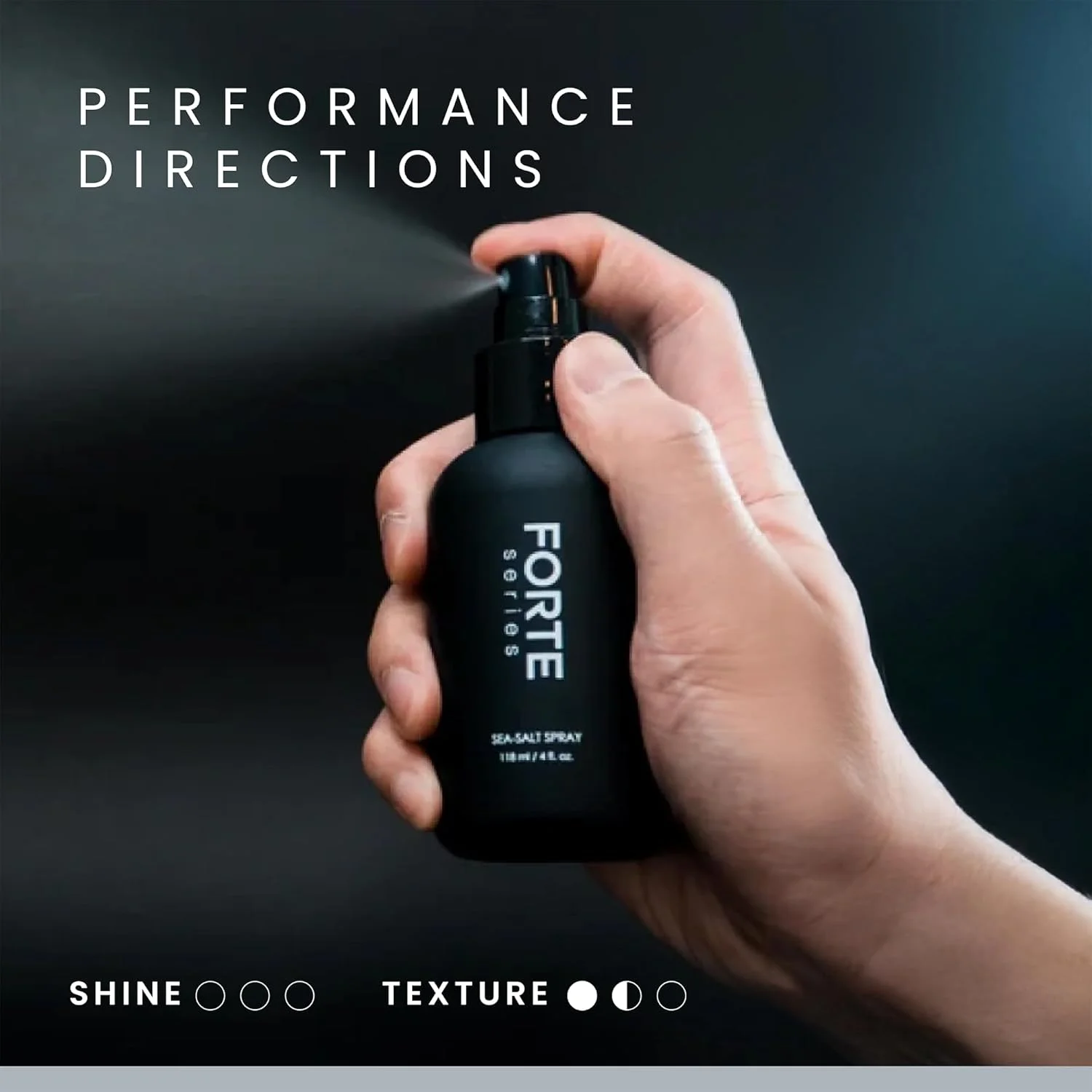 اسپری نمک دریایی الکس کاستا از فورته سریز برای مردان | اسپری حجم دهنده و بافت دهنده نمک دریایی برای موهای موج دار ساحلی، اسپری موی حجم دهنده برای انواع مو، (118 میلی لیتر)