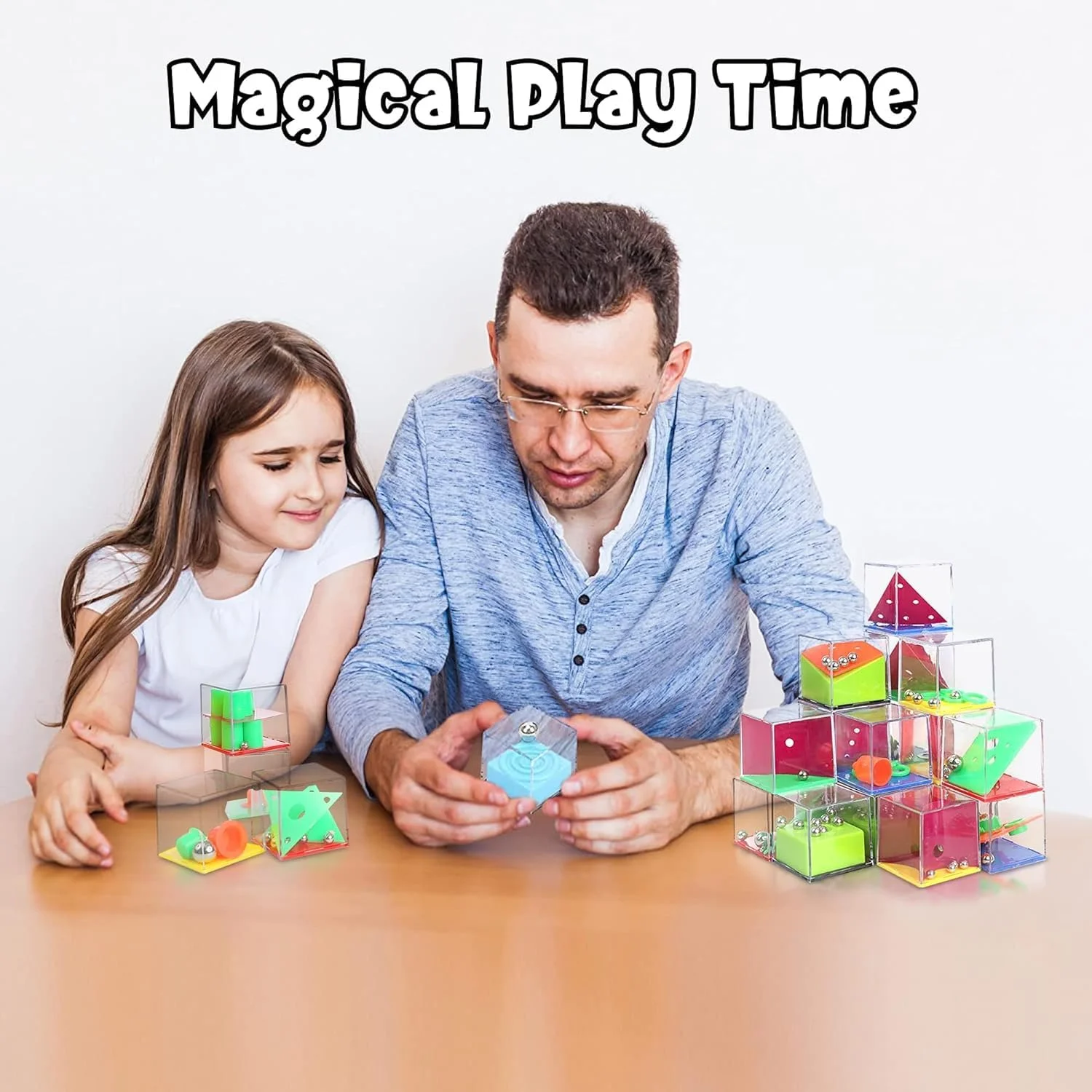 جعبه های پازل مینی فیجت، 24 قطعه پازل های فکری سه بعدی متنوع، بازی های فکری برای کودکان و بزرگسالان، اسباب بازی ضد استرس و اضطراب، چالش های بازی تعادلی، بازی هزارتوی فکری جعبه های پازل مینی فیجت، 24 قطعه پازل های فکری سه بعدی متنوع، بازی های فکری برای کودکان و بزرگسالان، اسباب بازی ضد استرس و اضطراب، چالش های بازی تعادلی، بازی هزارتوی فکری