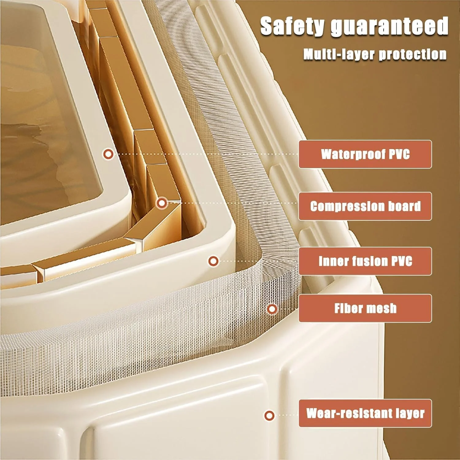 وان حمام تاشو ایستاده - وان تاشو بزرگ 150 سانتی متری قابل حمل برای بزرگسالان، ایده آل برای فضاهای کوچک و اسپا حمام، وان حمام تاشو سریع و آسان برای دوش