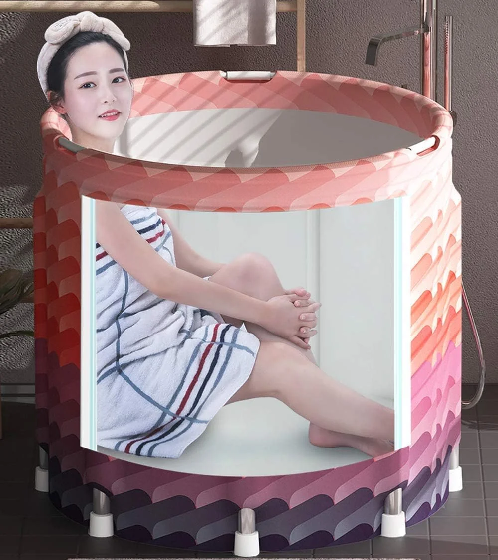 حمام استخر عایق QRSTUVW، وان تاشو، استخر شنای بادی ضخیم کننده، ضد لغزش، برای جکوزی آبگرم حمام خانوادگی حمام استخر عایق QRSTUVW، وان تاشو، استخر شنای بادی ضخیم کننده، ضد لغزش، برای جکوزی آبگرم حمام خانوادگی