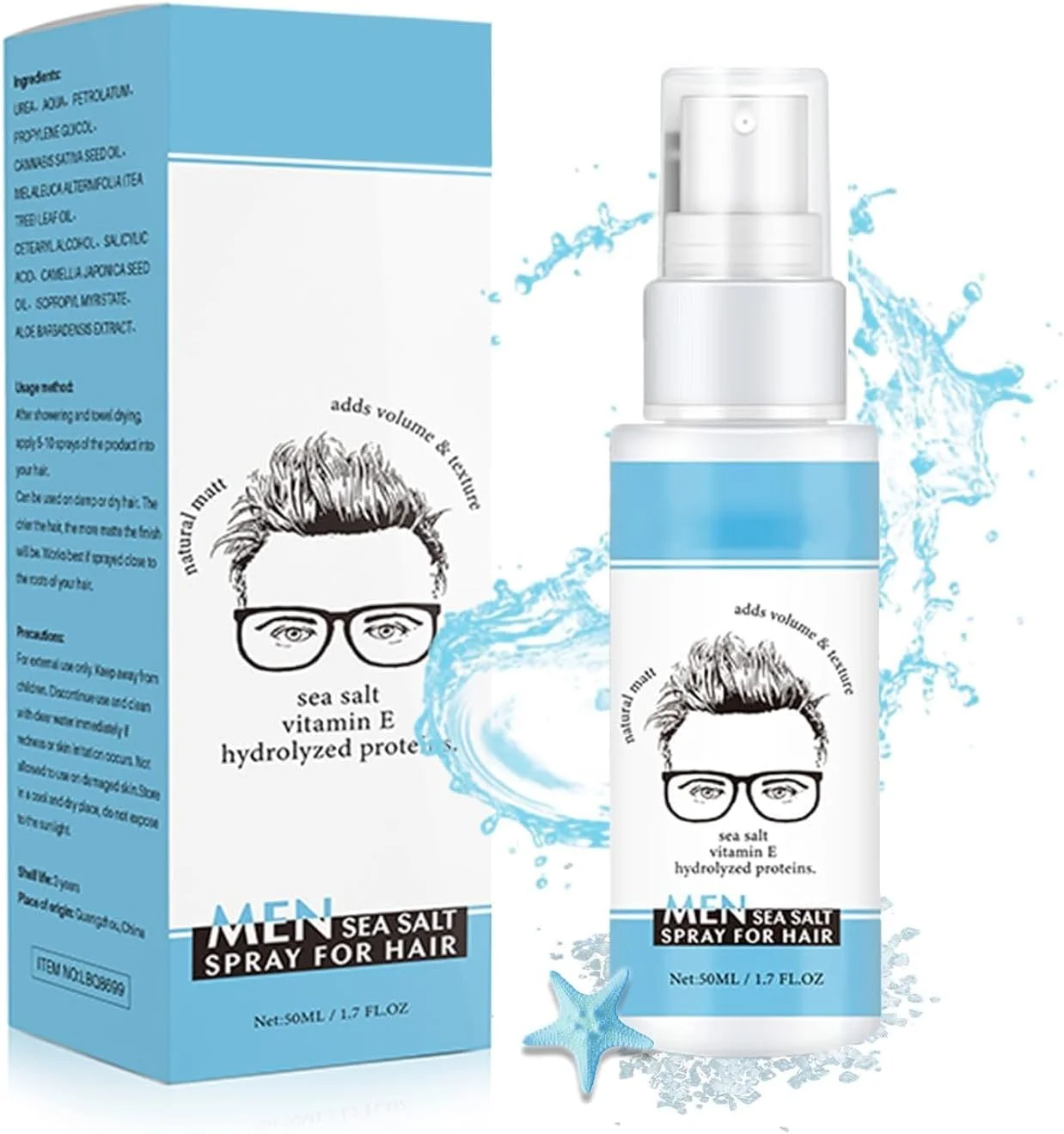 اسپری نمک دریایی آزون برای مردان و زنان، اسپری شانه پذیری انعطاف پذیر، اسپری بافت دهنده موی خشک، اسپری حجم دهنده، محصولات موی موج دار، اسپری مو، اسپری فر کننده، اسپری موج ساحلی (2 عدد) اسپری نمک دریایی آزون برای مردان و زنان، اسپری شانه پذیری انعطاف پذیر، اسپری بافت دهنده موی خشک، اسپری حجم دهنده، محصولات موی موج دار، اسپری مو، اسپری فر کننده، اسپری موج ساحلی (2 عدد)