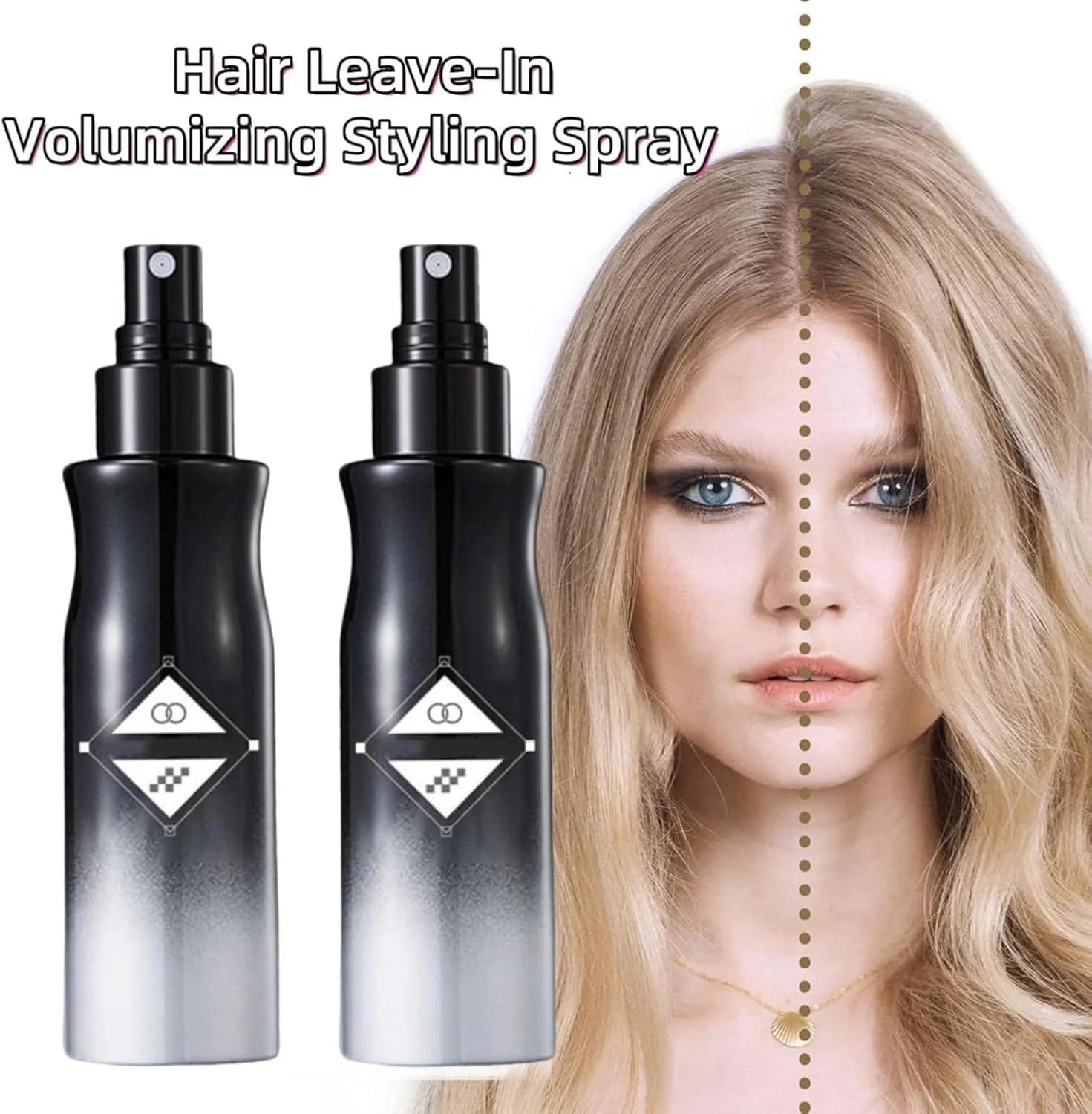 اسپری حالت دهنده موی کرکی آزونی، اسپری حجم دهنده و حالت دهنده موی سر، اسپری حالت دهنده استریو طبیعی برای بالای جمجمه، واکس موی مردانه حجم دهنده مو، لیفت ریشه ماندگار برای انواع مو (1 عدد 120 میلی لیتر)