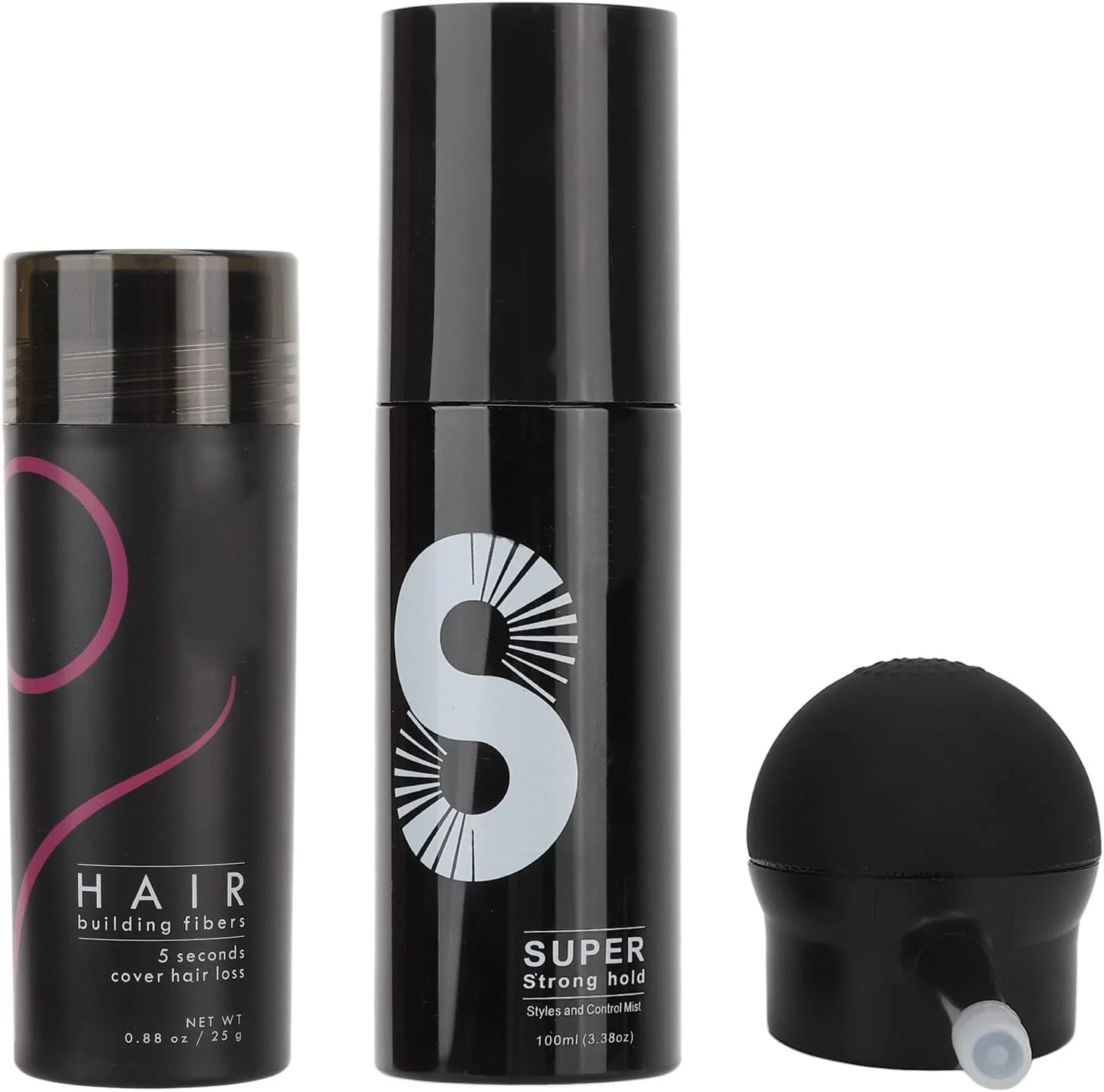 ست فیبر پرپشت کننده مو شامل 1 عدد فیبر پرپشت کننده مو، 1 عدد اسپری نگهدارنده فیبر و 1 عدد اپلیکاتور اسپری فیبر مو برای آقایان و بانوان (قهوه ای تیره) ست فیبر پرپشت کننده مو شامل 1 عدد فیبر پرپشت کننده مو، 1 عدد اسپری نگهدارنده فیبر و 1 عدد اپلیکاتور اسپری فیبر مو برای آقایان و بانوان (قهوه ای تیره)