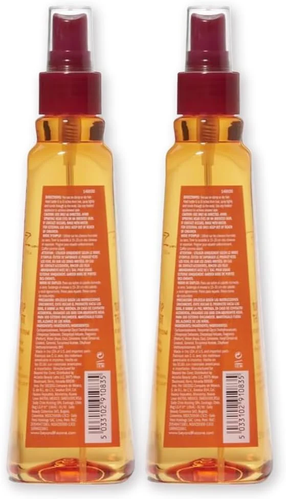 اسپری محافظ حرارت مو بی تی زد Beyond The Zone مدل Turn Up The Heat (حجم 251 میلی لیتر) - بسته 2 عددی