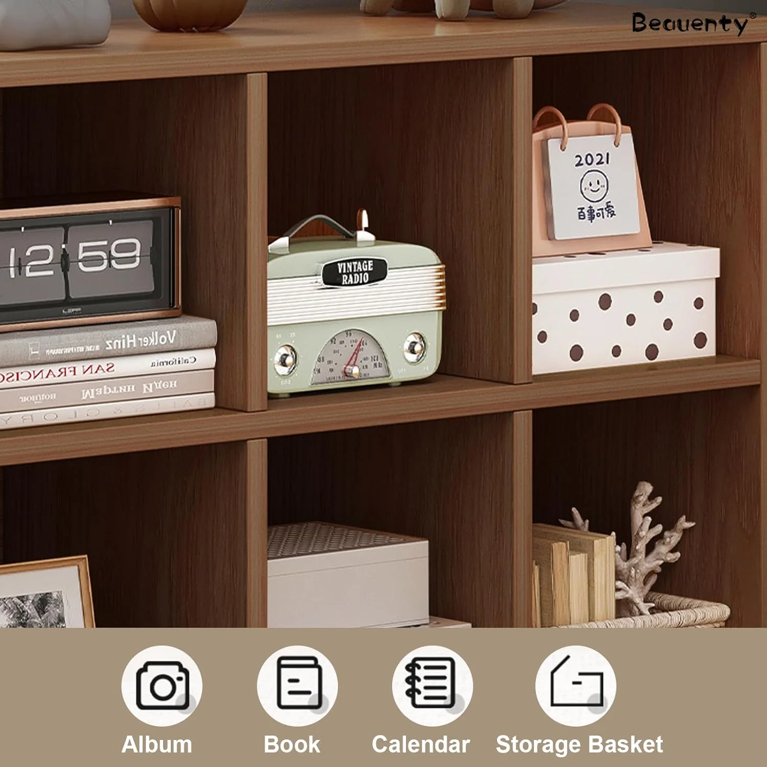 قفسه کتاب Beauenty، قفسه کتاب برای کودکان، قفسه کتاب برای نگهداری لوازم اداری، قفسه نمایش سلسله مراتبی برای خانه، مدرسه و اداره (مدل 1) قفسه کتاب Beauenty، قفسه کتاب برای کودکان، قفسه کتاب برای نگهداری لوازم اداری، قفسه نمایش سلسله مراتبی برای خانه، مدرسه و اداره (مدل 1)