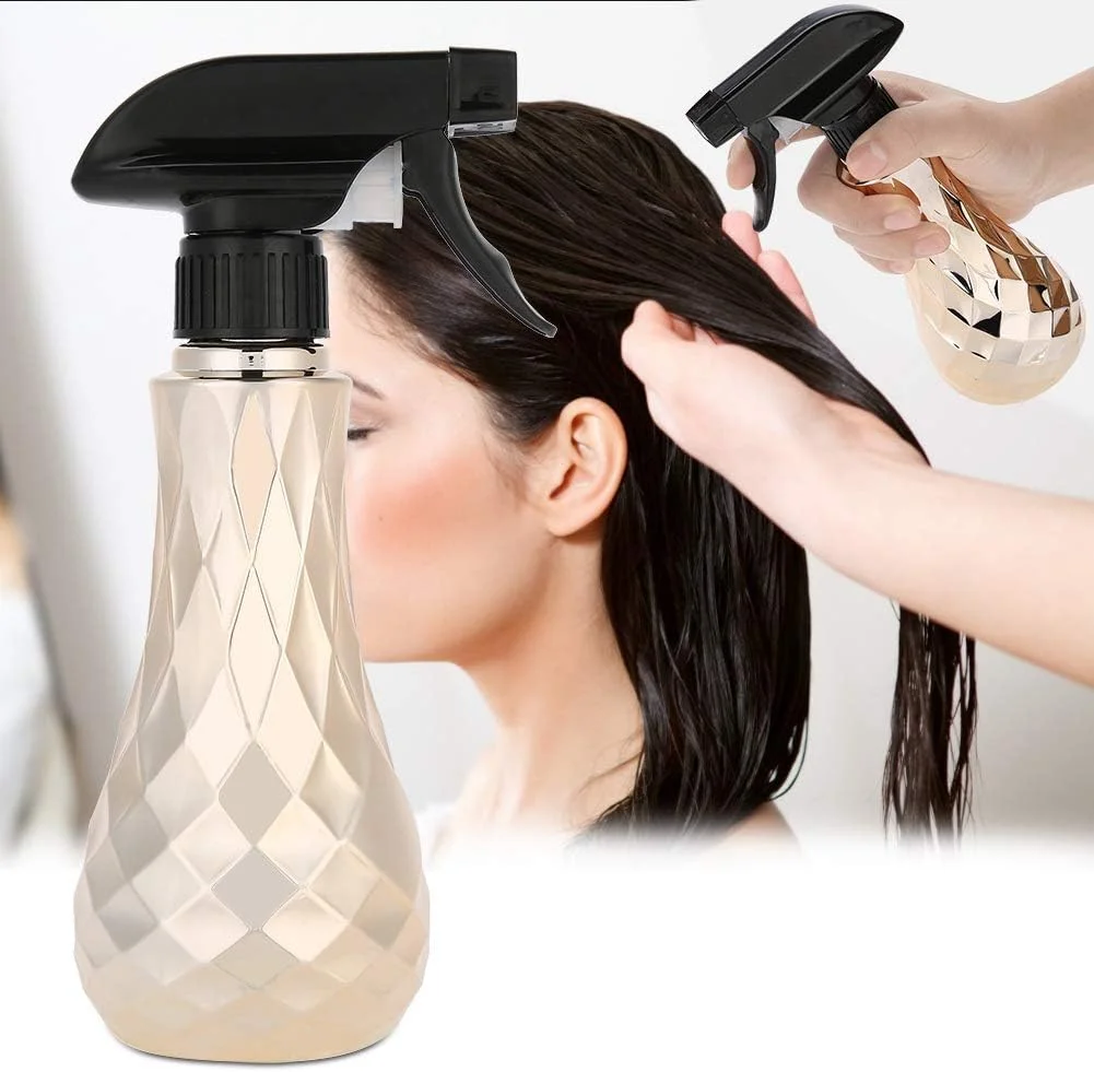 بطری اسپری آب خالی، بطری اسپری آب آرایشگری پلاستیکی قابل شارژ مجدد 300 میلی لیتری، ابزار پیرایش مو برای آبیاری گیاهان و آرایشگری مو در سالن (نقره ای) بطری اسپری آب خالی، بطری اسپری آب آرایشگری پلاستیکی قابل شارژ مجدد 300 میلی لیتری، ابزار پیرایش مو برای آبیاری گیاهان و آرایشگری مو در سالن (نقره ای)