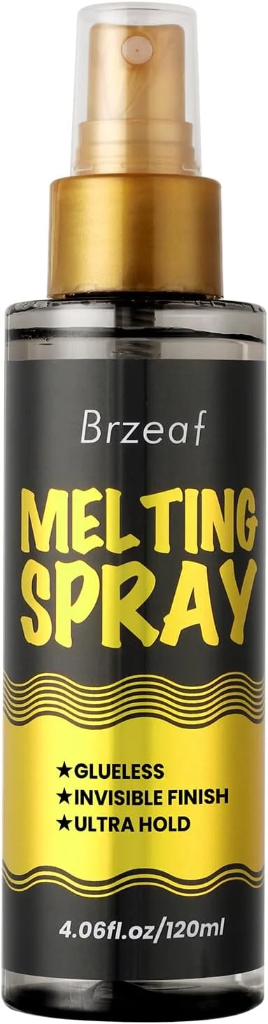 اسپری فیوژن توری Brzeaf و اسپری نگهدارنده (120 میلی لیتر)، نگهدارندگی فوق العاده، بدون چسب، اسپری فیوژن برای کلاه گیس توری، گیره قوی با ظاهری طبیعی، خشک شدن سریع، اسپری F اسپری فیوژن توری Brzeaf و اسپری نگهدارنده (120 میلی لیتر)، نگهدارندگی فوق العاده، بدون چسب، اسپری فیوژن برای کلاه گیس توری، گیره قوی با ظاهری طبیعی، خشک شدن سریع، اسپری F