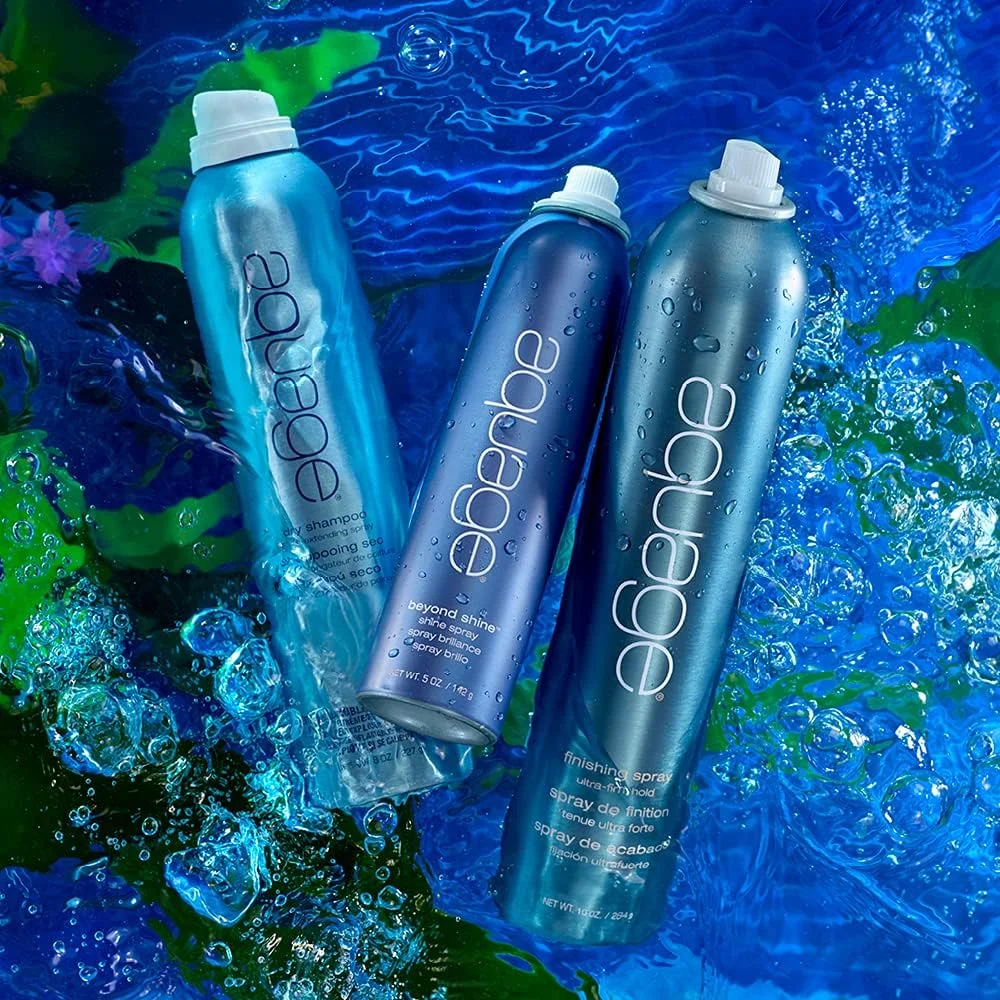 اسپری درخشش مو آکواژ، درخشش فوق العاده به مدل های موی نهایی با یا بدون حالت دهی حرارتی، 136 میلی لیتر