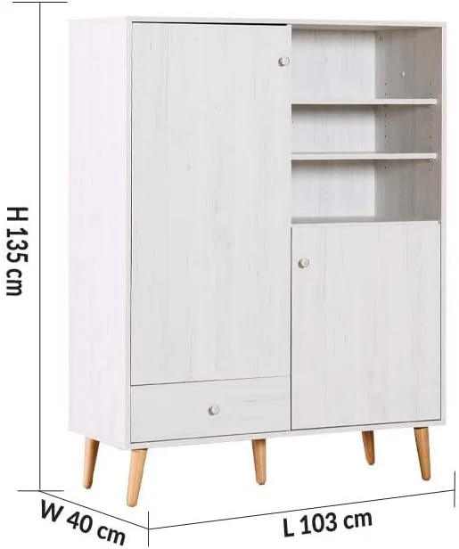 کابینت ویترینی دانوب هوم مدل پترسون، 4 طبقه، طراحی مدرن، قفسه کتاب چوبی | قفسه نمایشگر و ذخیره سازی کم جا برای خانه، دفتر، اتاق نشیمن، آشپزخانه، طول 103 X عرض 40 X ارتفاع 135 سانتی متر، قهوه ای کابینت ویترینی دانوب هوم مدل پترسون، 4 طبقه، طراحی مدرن، قفسه کتاب چوبی | قفسه نمایشگر و ذخیره سازی کم جا برای خانه، دفتر، اتاق نشیمن، آشپزخانه، طول 103 X عرض 40 X ارتفاع 135 سانتی متر، قهوه ای