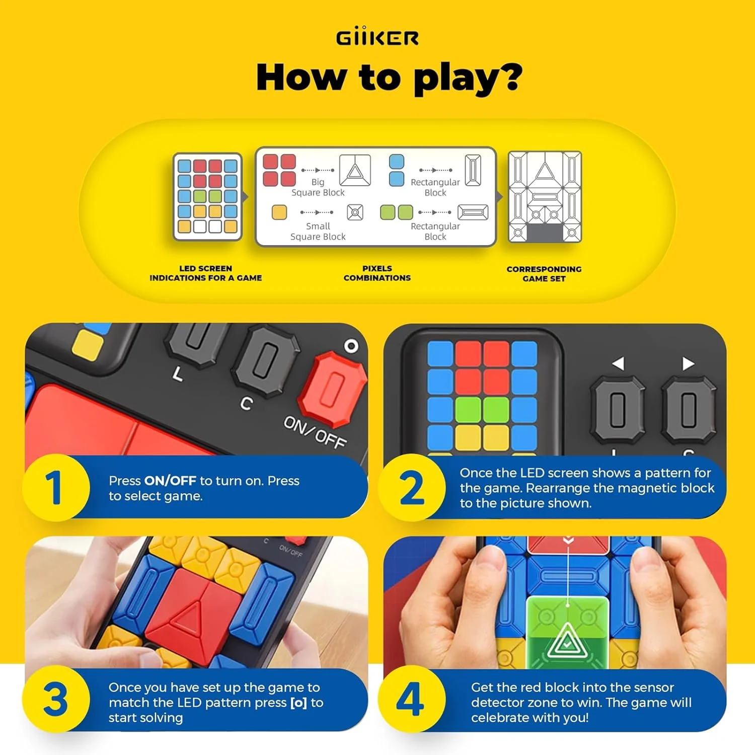 بازی فکری پازل کشویی Giiker Super Slide، بیش از 500 مرحله بازی پازل هوش کشویی، اسباب بازی های آموزشی دستی برای روز خانوادگی، اسباب بازی های آرامش بخش برای سفر و اوقات فراغت، هدیه برای کودکان در تمام سنین بازی فکری پازل کشویی Giiker Super Slide، بیش از 500 مرحله بازی پازل هوش کشویی، اسباب بازی های آموزشی دستی برای روز خانوادگی، اسباب بازی های آرامش بخش برای سفر و اوقات فراغت، هدیه برای کودکان در تمام سنین