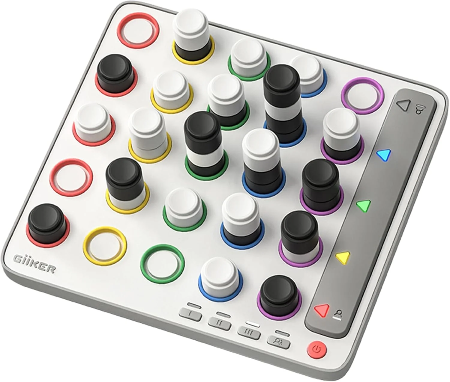 بازی فکری هوشمند چهار تایی GiiKER، بازی سه بعدی با هوش مصنوعی 4 در یک ردیف، بازی های مسافرتی برای سنین 4 تا 12 سال و بالاتر، بازی های تخته ای استراتژیک با داور یکپارچه برای 1-2 بازیکن، هدیه تولد برای شب بازی خانوادگی کودکان بازی فکری هوشمند چهار تایی GiiKER، بازی سه بعدی با هوش مصنوعی 4 در یک ردیف، بازی های مسافرتی برای سنین 4 تا 12 سال و بالاتر، بازی های تخته ای استراتژیک با داور یکپارچه برای 1-2 بازیکن، هدیه تولد برای شب بازی خانوادگی کودکان