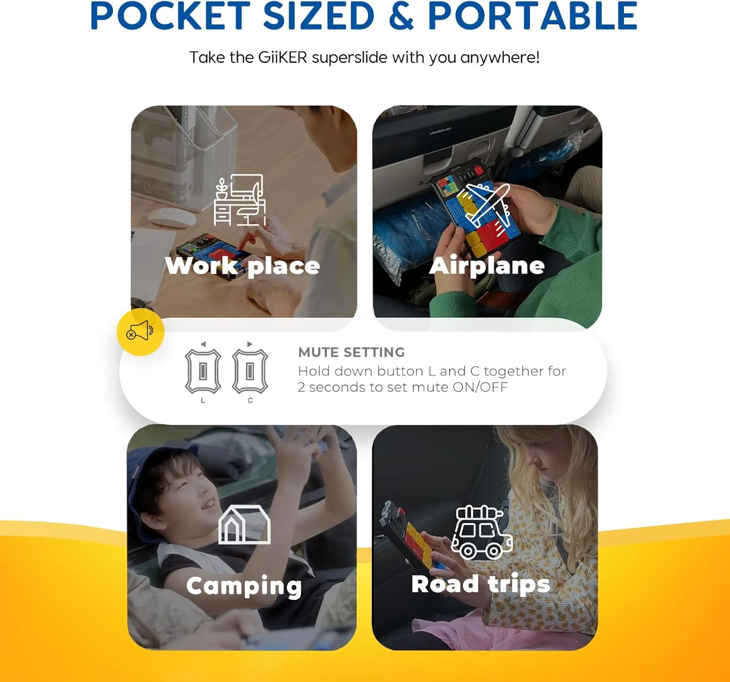 بازی فکری پازل کشویی Giiker Super Slide، بیش از 500 مرحله بازی پازل هوش کشویی، اسباب بازی های آموزشی دستی برای روز خانوادگی، اسباب بازی های آرامش بخش برای سفر و اوقات فراغت، هدیه برای کودکان در تمام سنین بازی فکری پازل کشویی Giiker Super Slide، بیش از 500 مرحله بازی پازل هوش کشویی، اسباب بازی های آموزشی دستی برای روز خانوادگی، اسباب بازی های آرامش بخش برای سفر و اوقات فراغت، هدیه برای کودکان در تمام سنین