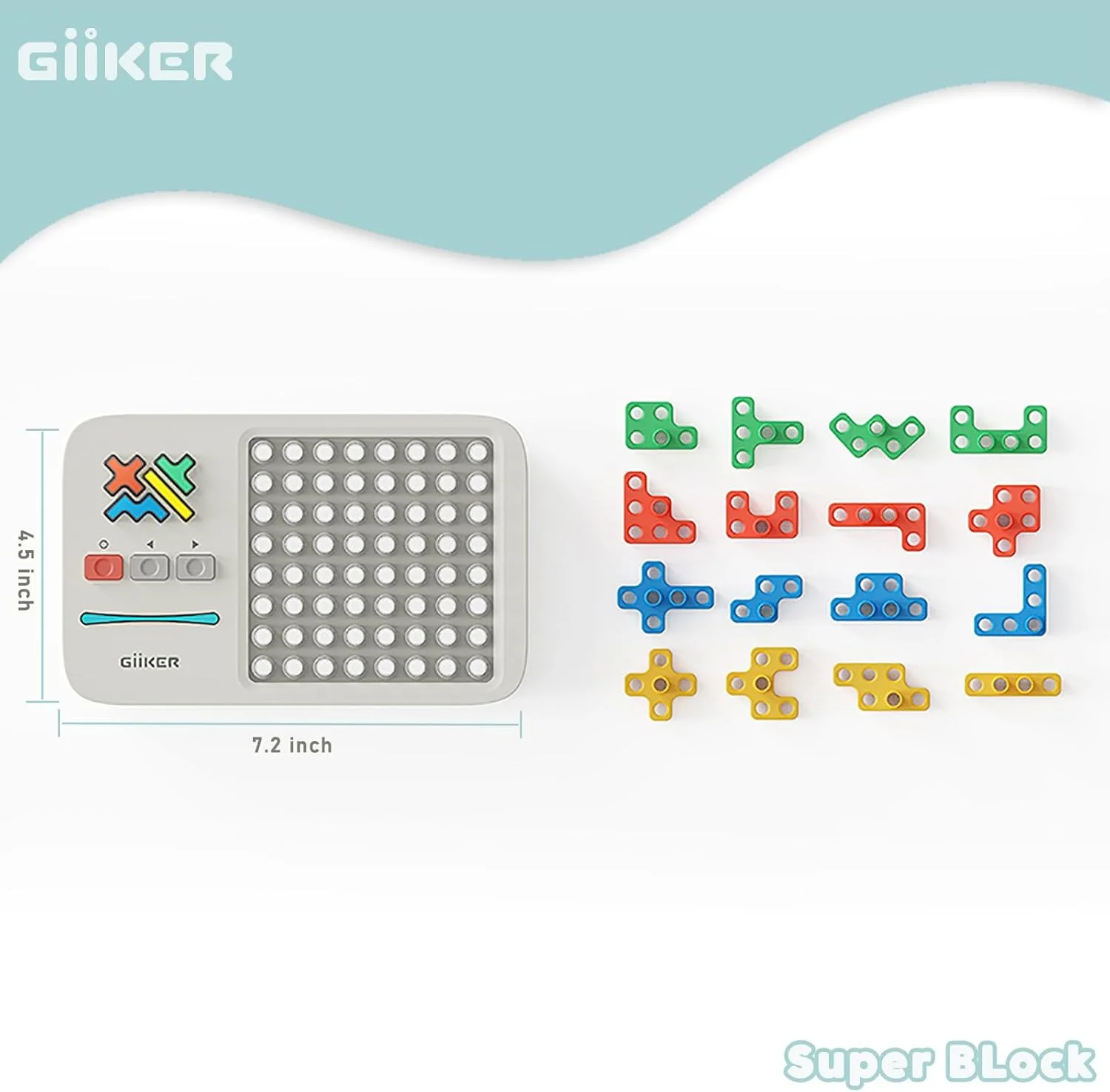 بازی پازل تطبیق الگو بلوک های فوق العاده GiiKER، بیش از 1000+ چالش فکری، اسباب بازی های STEM برای کودکان و نوجوانان، اسباب بازی مسافرتی، اسباب بازی بازی فکری روز خانوادگی، مناسب برای هدایای تعطیلات و تولد بازی پازل تطبیق الگو بلوک های فوق العاده GiiKER، بیش از 1000+ چالش فکری، اسباب بازی های STEM برای کودکان و نوجوانان، اسباب بازی مسافرتی، اسباب بازی بازی فکری روز خانوادگی، مناسب برای هدایای تعطیلات و تولد