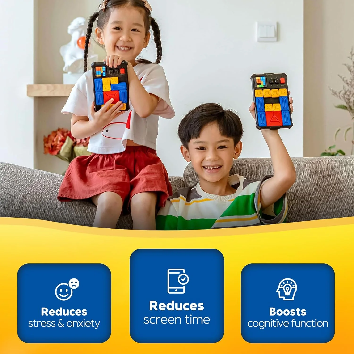 بازی فکری پازل کشویی Giiker Super Slide، بیش از 500 مرحله بازی پازل هوش کشویی، اسباب بازی های آموزشی دستی برای روز خانوادگی، اسباب بازی های آرامش بخش برای سفر و اوقات فراغت، هدیه برای کودکان در تمام سنین بازی فکری پازل کشویی Giiker Super Slide، بیش از 500 مرحله بازی پازل هوش کشویی، اسباب بازی های آموزشی دستی برای روز خانوادگی، اسباب بازی های آرامش بخش برای سفر و اوقات فراغت، هدیه برای کودکان در تمام سنین