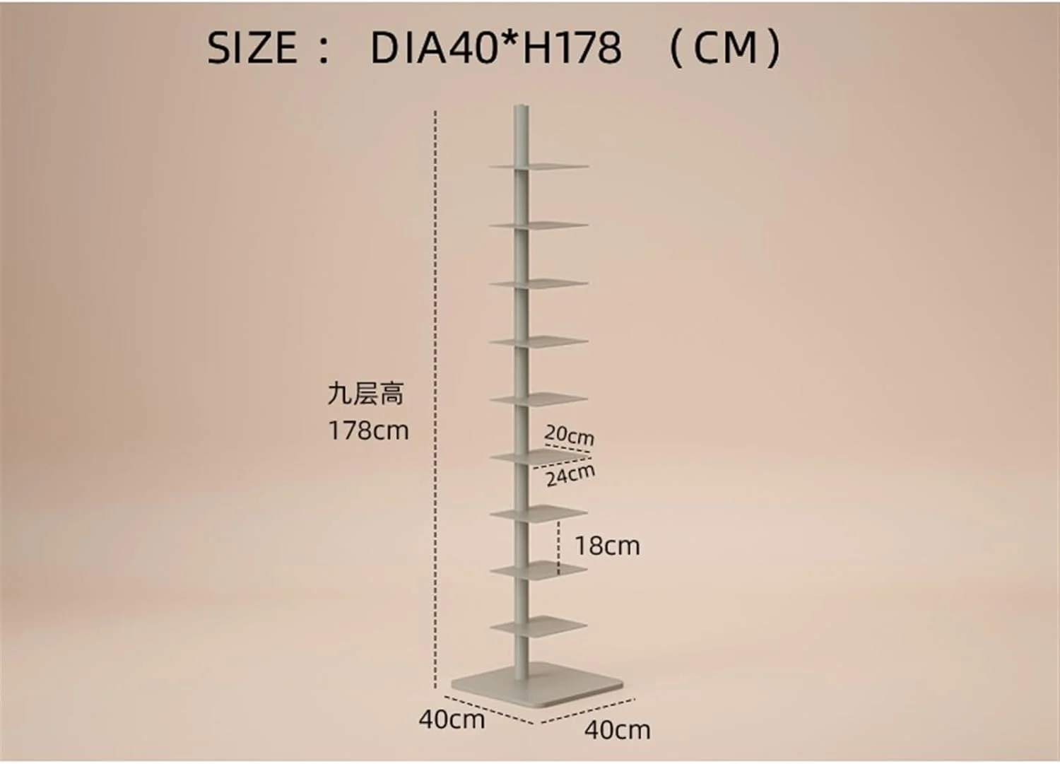 قفسه کتاب چرخشی نامرئی، قفسه مدرن نگهداری کتاب از کف تا سقف، قفسه کتاب چند لایه خلاقانه، تکیه داده شده به دیوار