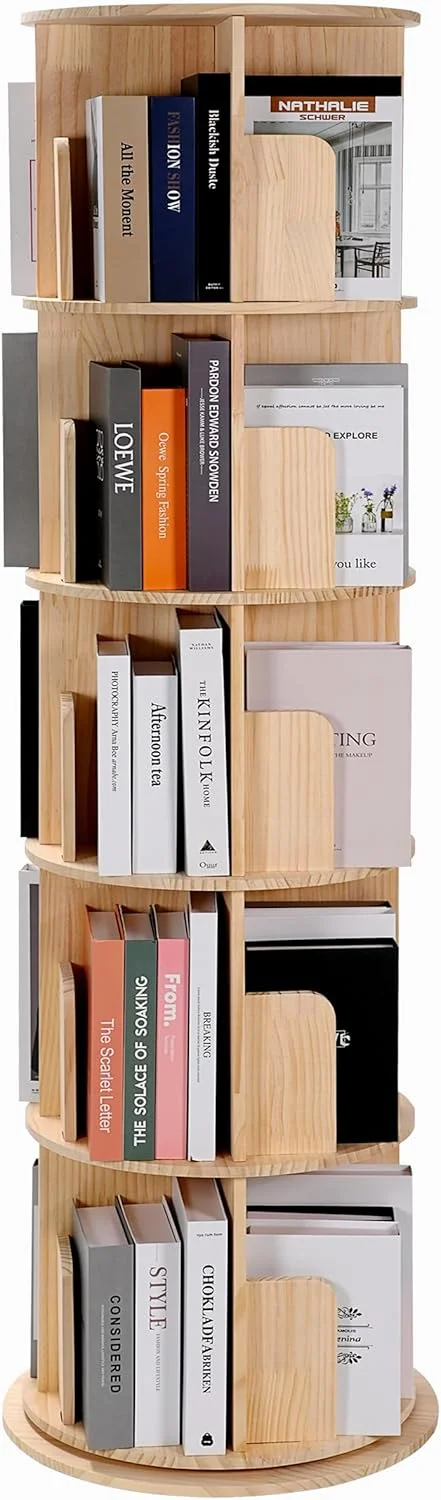 کتابخانه گردان hhgrapehh، کتابخانه گوشه ای چرخشی 360 درجه برای فضاهای کوچک، قفسه کتاب 5 طبقه ایستاده، قفسه ذخیره سازی باریک چوبی برای اتاق خواب، اتاق نشیمن، اتاق مطالعه، مناسب کودکان و بزرگسالان کتابخانه گردان hhgrapehh، کتابخانه گوشه ای چرخشی 360 درجه برای فضاهای کوچک، قفسه کتاب 5 طبقه ایستاده، قفسه ذخیره سازی باریک چوبی برای اتاق خواب، اتاق نشیمن، اتاق مطالعه، مناسب کودکان و بزرگسالان