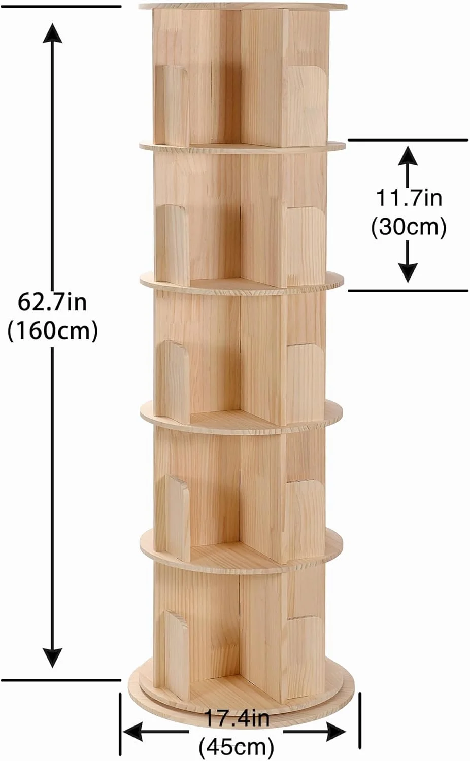 کتابخانه گردان hhgrapehh، کتابخانه گوشه ای چرخشی 360 درجه برای فضاهای کوچک، قفسه کتاب 5 طبقه ایستاده، قفسه ذخیره سازی باریک چوبی برای اتاق خواب، اتاق نشیمن، اتاق مطالعه، مناسب کودکان و بزرگسالان کتابخانه گردان hhgrapehh، کتابخانه گوشه ای چرخشی 360 درجه برای فضاهای کوچک، قفسه کتاب 5 طبقه ایستاده، قفسه ذخیره سازی باریک چوبی برای اتاق خواب، اتاق نشیمن، اتاق مطالعه، مناسب کودکان و بزرگسالان