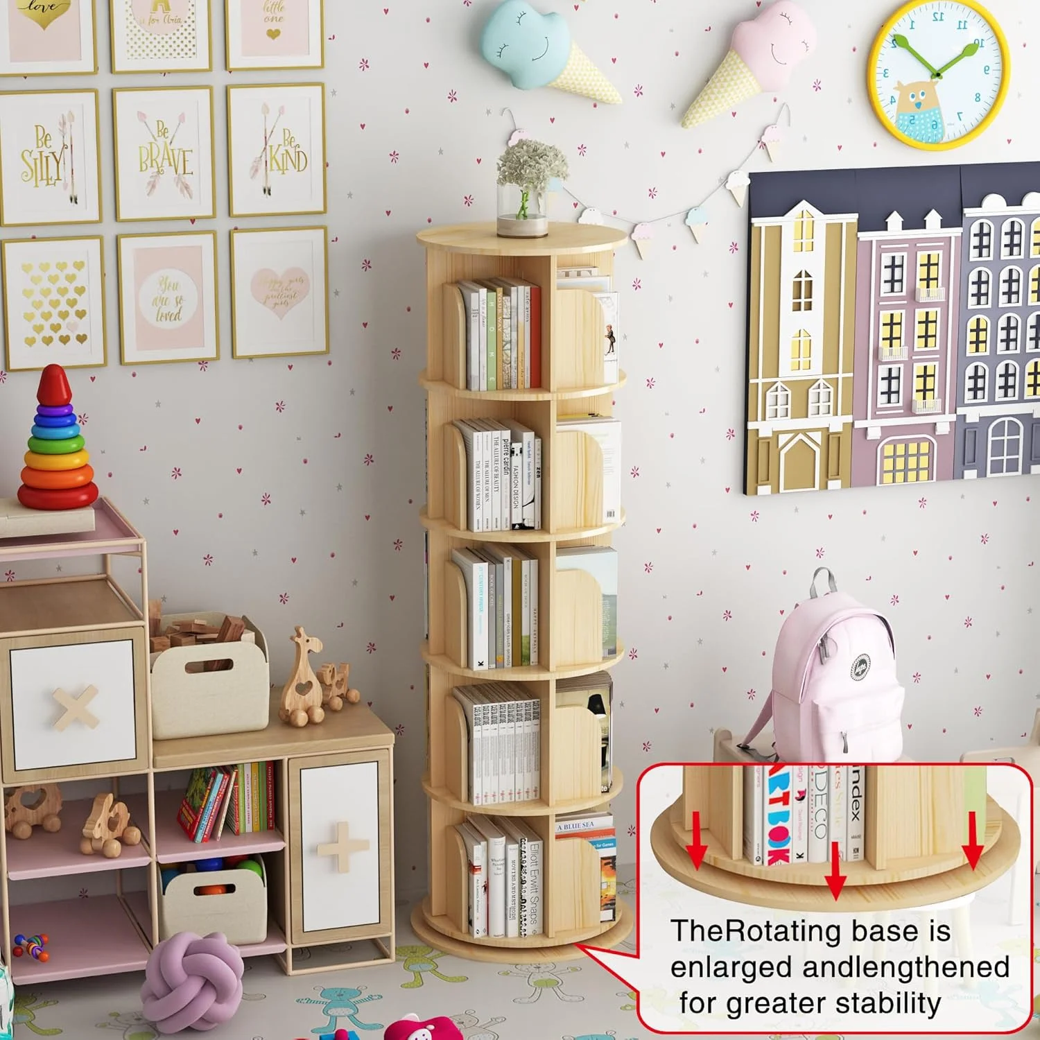 کتابخانه گردان hhgrapehh، کتابخانه گوشه ای چرخشی 360 درجه برای فضاهای کوچک، قفسه کتاب 5 طبقه ایستاده، قفسه ذخیره سازی باریک چوبی برای اتاق خواب، اتاق نشیمن، اتاق مطالعه، مناسب کودکان و بزرگسالان کتابخانه گردان hhgrapehh، کتابخانه گوشه ای چرخشی 360 درجه برای فضاهای کوچک، قفسه کتاب 5 طبقه ایستاده، قفسه ذخیره سازی باریک چوبی برای اتاق خواب، اتاق نشیمن، اتاق مطالعه، مناسب کودکان و بزرگسالان