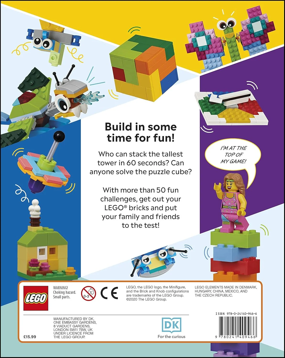 کتاب بازی های لگو: 50 بازی فکری، سرگرمی، چالش و پازل جذاب! کتاب بازی های لگو: 50 بازی فکری، سرگرمی، چالش و پازل جذاب!