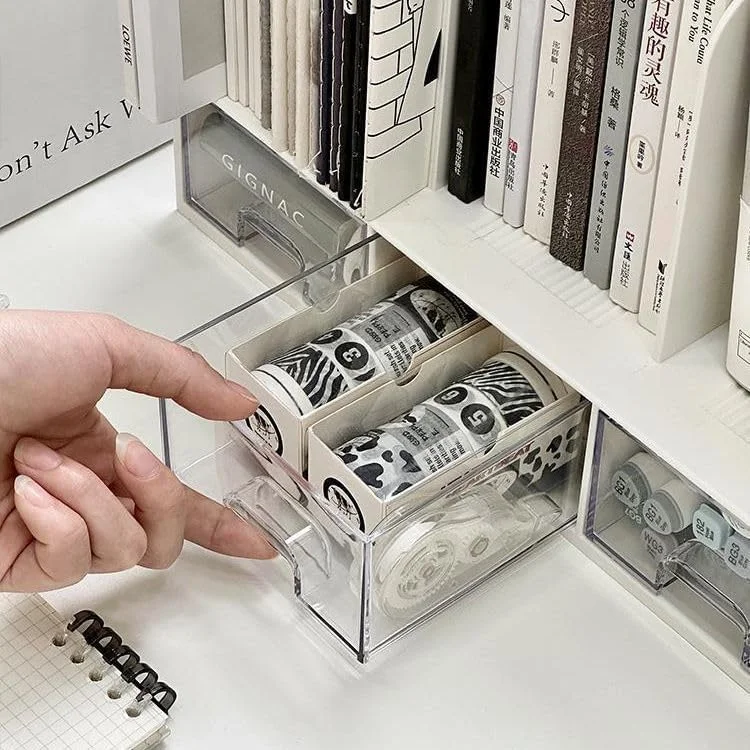 قفسه کتاب رومیزی کوچک پلاستیکی، قفسه کتاب روی میز، سازمان دهنده کتاب برای لوازم شخصی اداری، قفسه فایل مجله، قفسه ایستاده کتابخانه با کشو و دستگیره قفسه کتاب رومیزی کوچک پلاستیکی، قفسه کتاب روی میز، سازمان دهنده کتاب برای لوازم شخصی اداری، قفسه فایل مجله، قفسه ایستاده کتابخانه با کشو و دستگیره