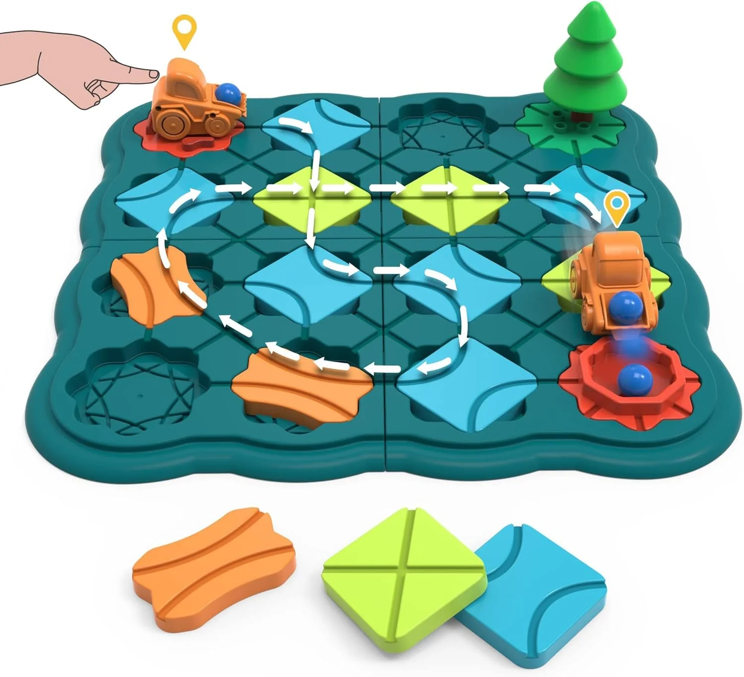 اسباب بازی های کودکان، بازی های فکری STEM، پازل های هوشمند منطقی راه سازی برای پسران و دختران 3 تا 4 5 6 7 ساله، هدیه برای سنین 3-5 4-8، آموزش پیش دبستانی اسباب بازی های کودکان، بازی های فکری STEM، پازل های هوشمند منطقی راه سازی برای پسران و دختران 3 تا 4 5 6 7 ساله، هدیه برای سنین 3-5 4-8، آموزش پیش دبستانی