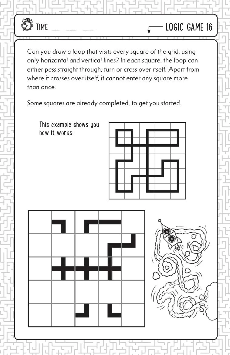 بازی های منطقی برای بچه های باهوش: بیش از 100 پازل برای تمرین ذهن شما بازی های منطقی برای بچه های باهوش: بیش از 100 پازل برای تمرین ذهن شما