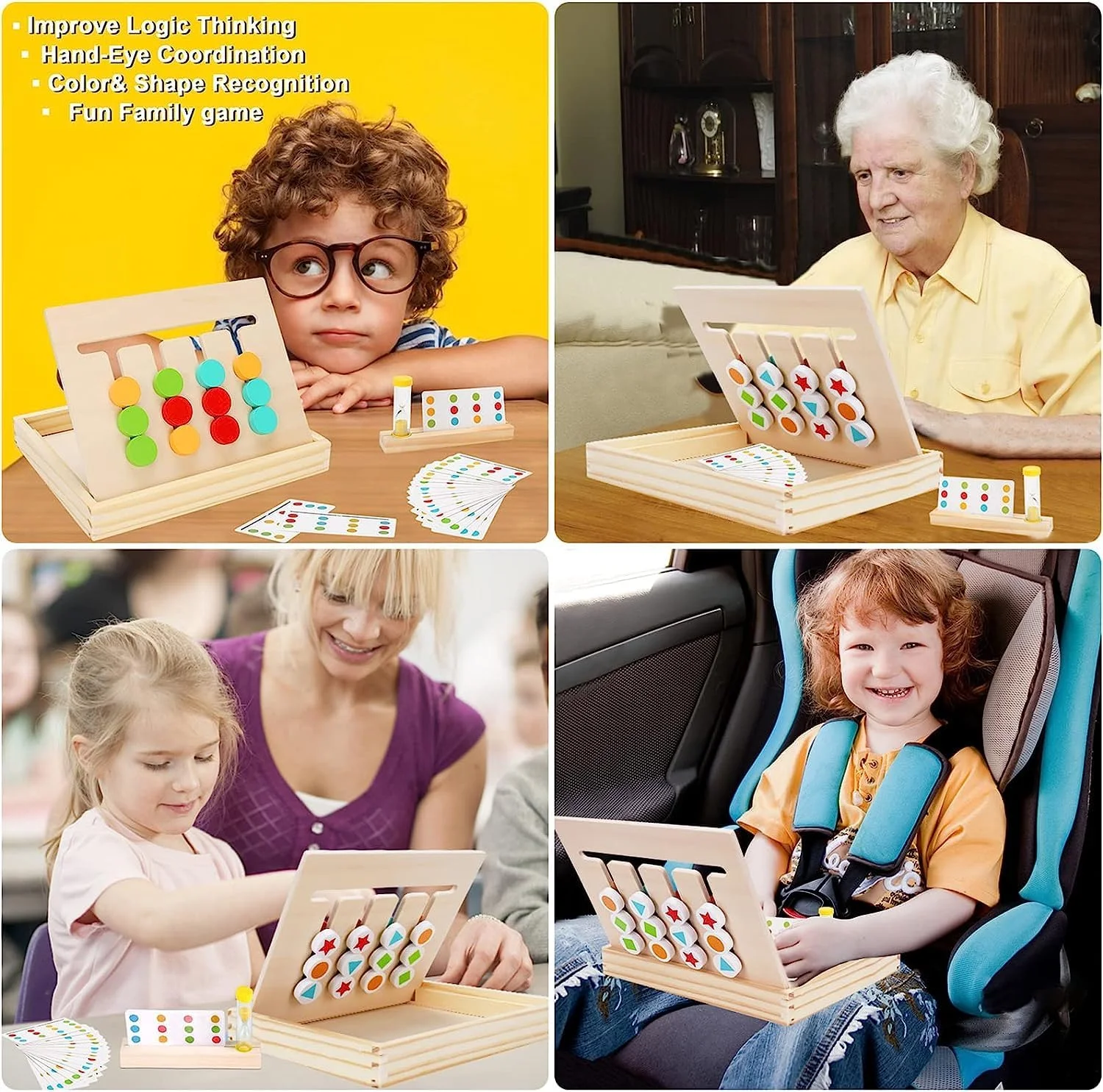 اسباب بازی های آموزشی مونته سوری YLMKDE پازل کشویی تطبیق رنگ و شکل بازی فکری منطقی اسباب بازی های چوبی آموزشی پیش دبستانی برای کودکان پسر و دختر 3 4 5 6 7 ساله اسباب بازی های مسافرتی هدیه تولد اسباب بازی های آموزشی مونته سوری YLMKDE پازل کشویی تطبیق رنگ و شکل بازی فکری منطقی اسباب بازی های چوبی آموزشی پیش دبستانی برای کودکان پسر و دختر 3 4 5 6 7 ساله اسباب بازی های مسافرتی هدیه تولد