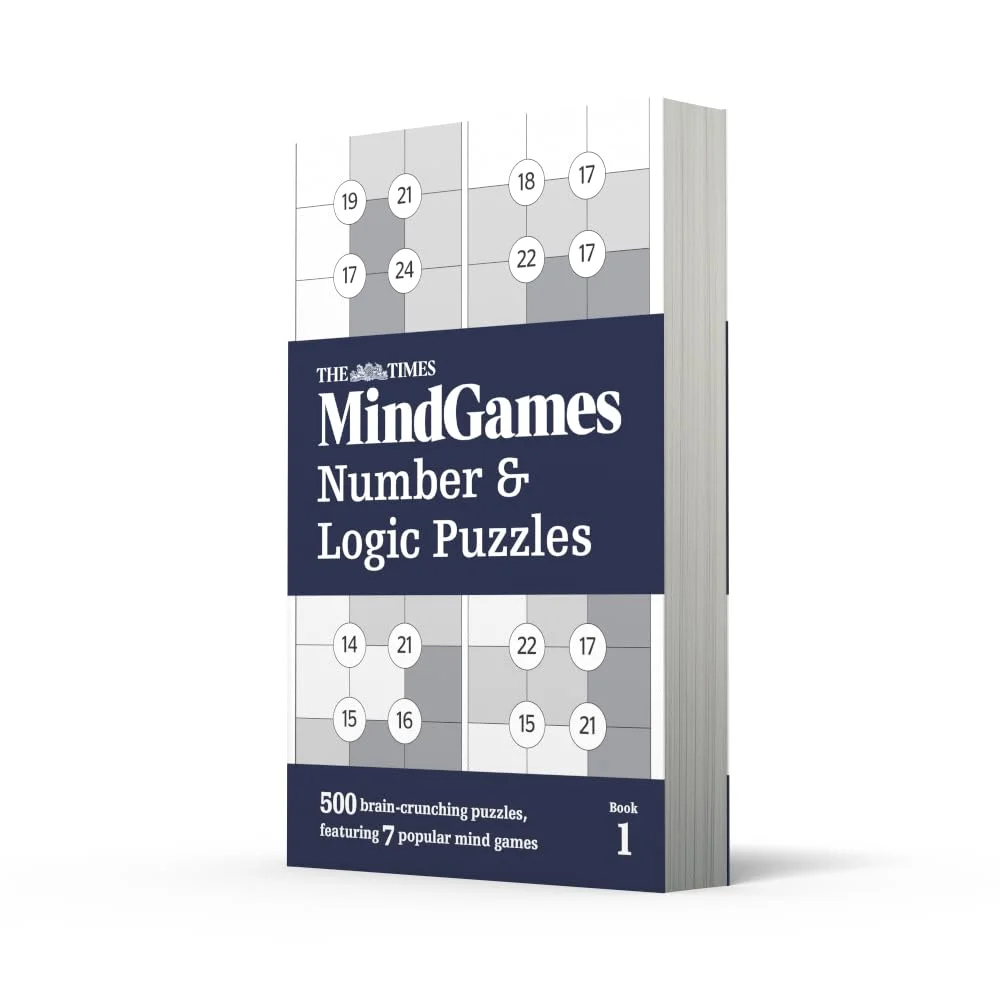 کتاب پازل های اعداد و منطق تایمز MindGames 1: 500 پازل فکری، شامل 7 بازی فکری محبوب کتاب پازل های اعداد و منطق تایمز MindGames 1: 500 پازل فکری، شامل 7 بازی فکری محبوب